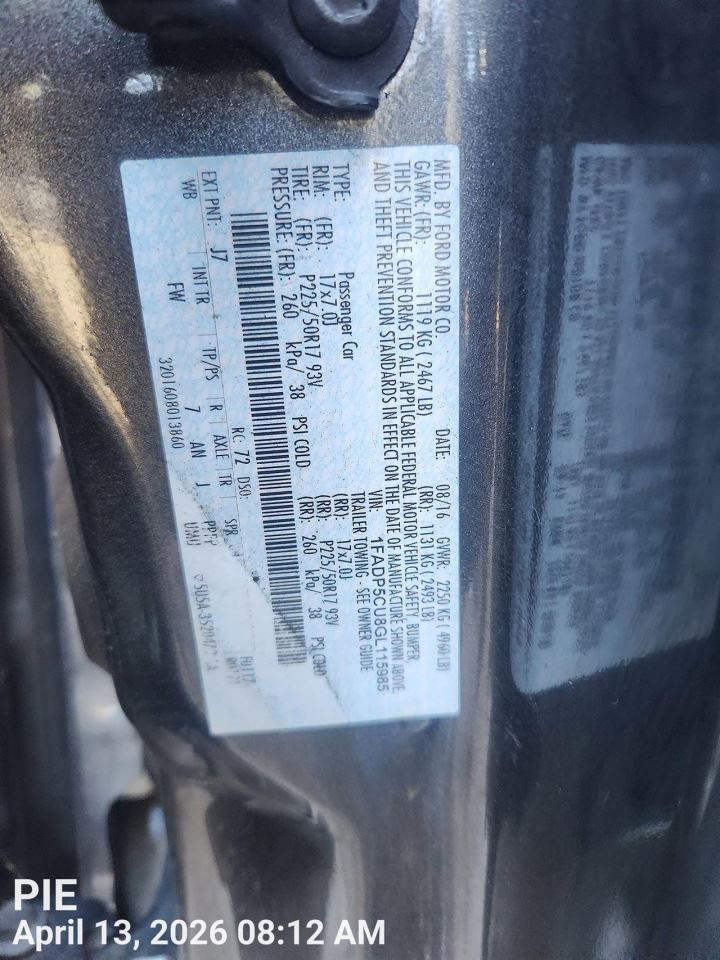 C-MAX     2015 Headrest 11553315 - Image 2