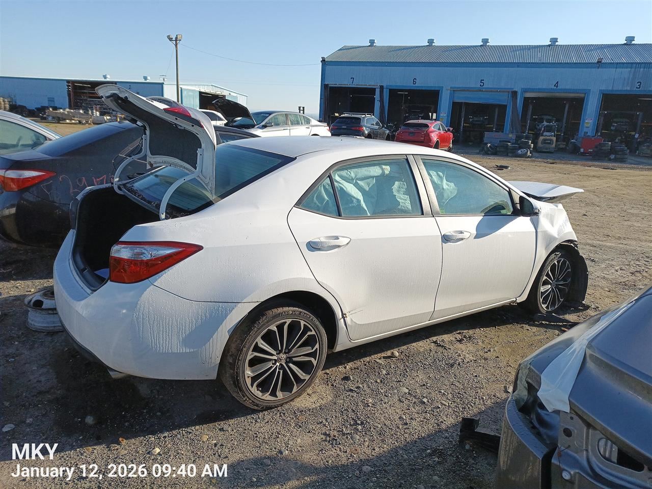 LEFT TAIL LAMP OEM 14-16 TOYOTA COROLLA 1YR WRNTY - Image 2