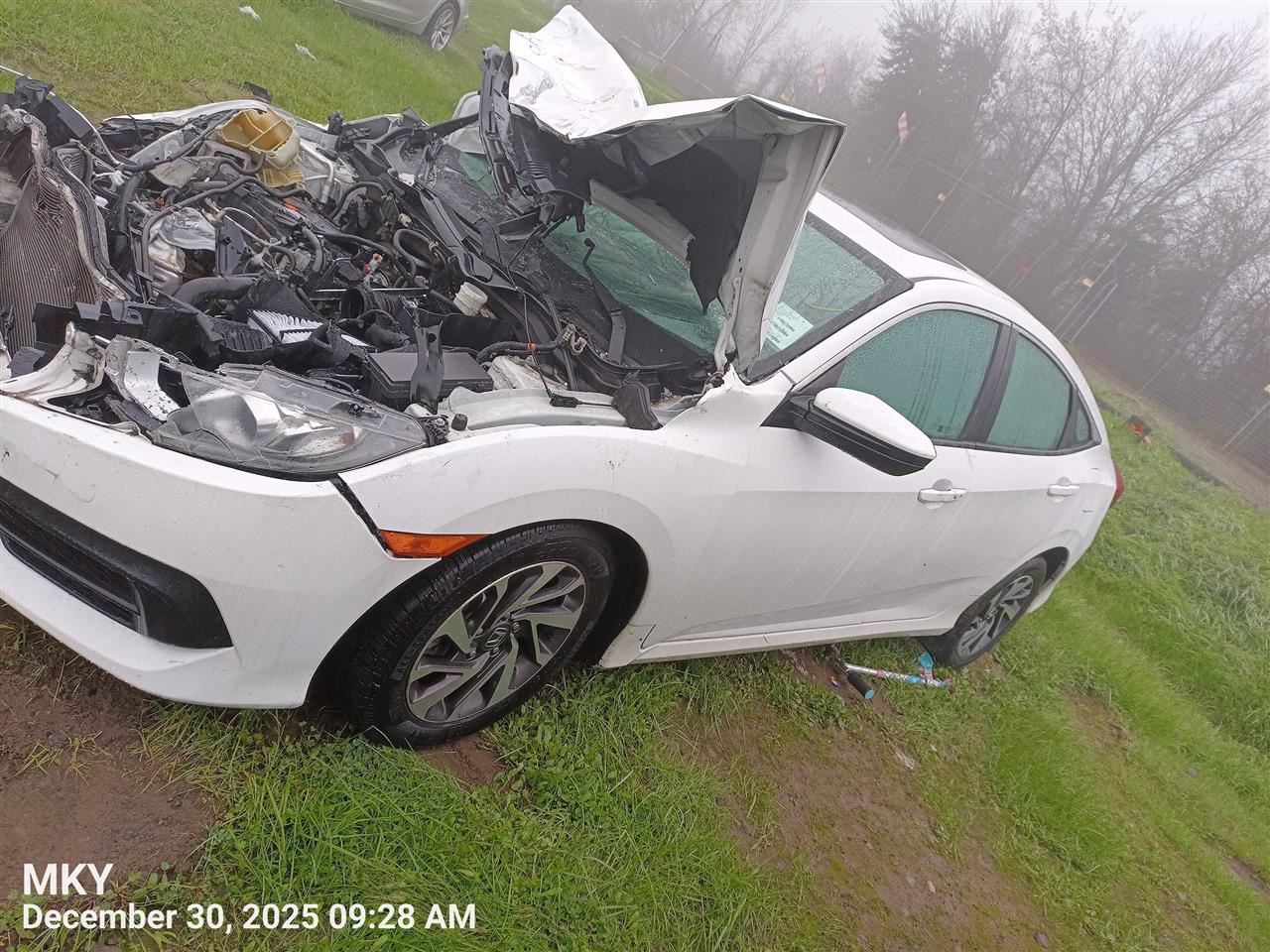 Driver Left Air Bag Driver Wheel Hatchback Fits 16-21 CIVIC 8844862 - Image 3