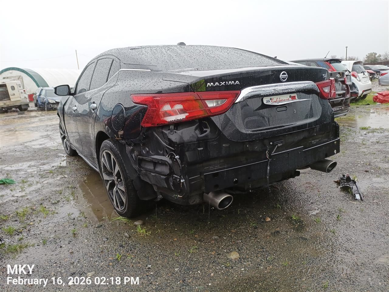 LEFT BLK FRONT HEADREST OEM 2017 NISSAN MAXIMA 864004RB0A - Image 2