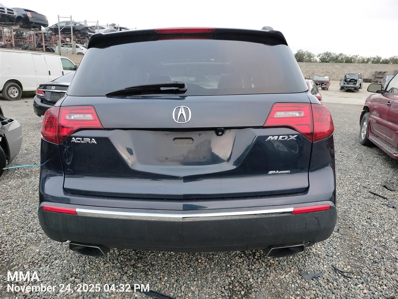 REAR WIPER ARM OEM 2009 ACURA MDX 76720STXA01 - Image 5