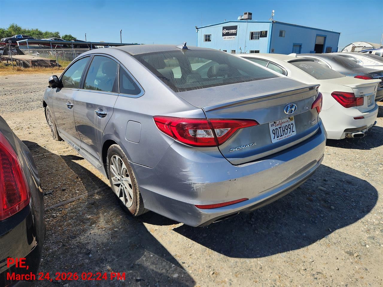 LEFT GRY REAR HEADREST OEM 2016 HYUNDAI SONATA 89700C2031SMG - Image 5