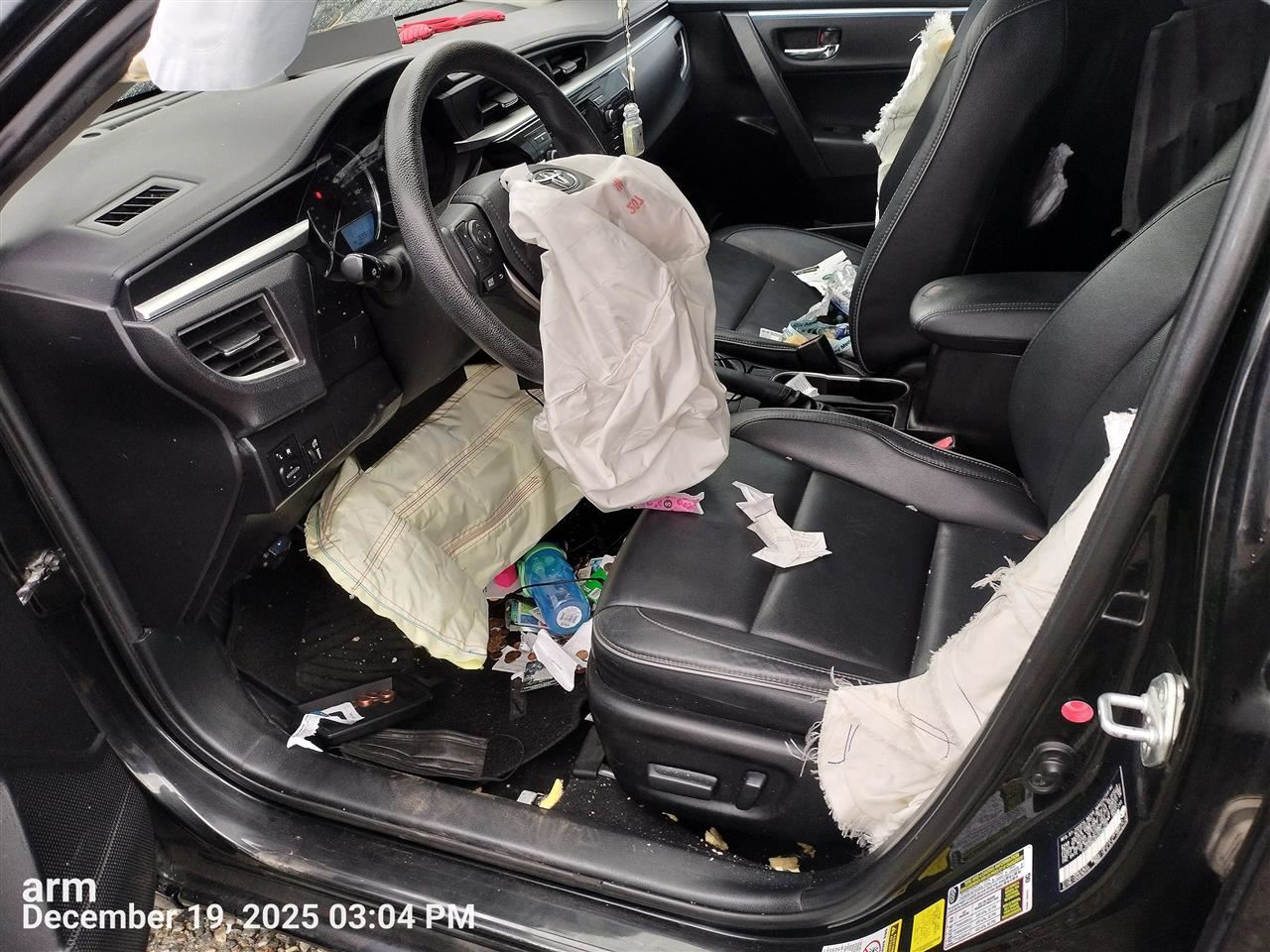 FUEL VAPOR CHARCOAL CANISTER OEM 2014 TOYOTA COROLLA 7774002220 - Image 2