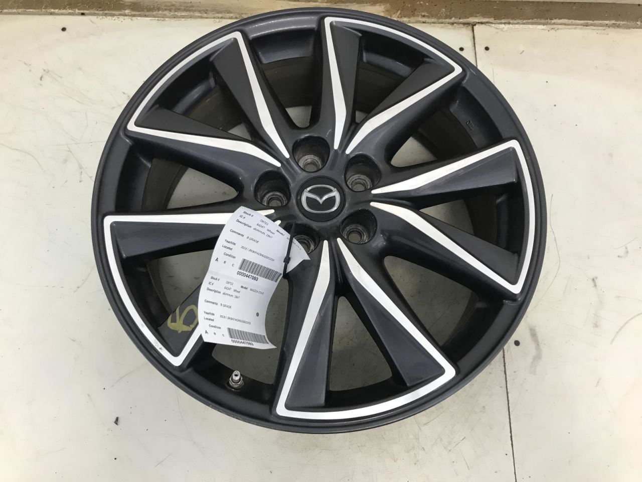 Wheel Aluminum 19x7 Fits 17-18 MAZDA CX-5 1065852 | eBay