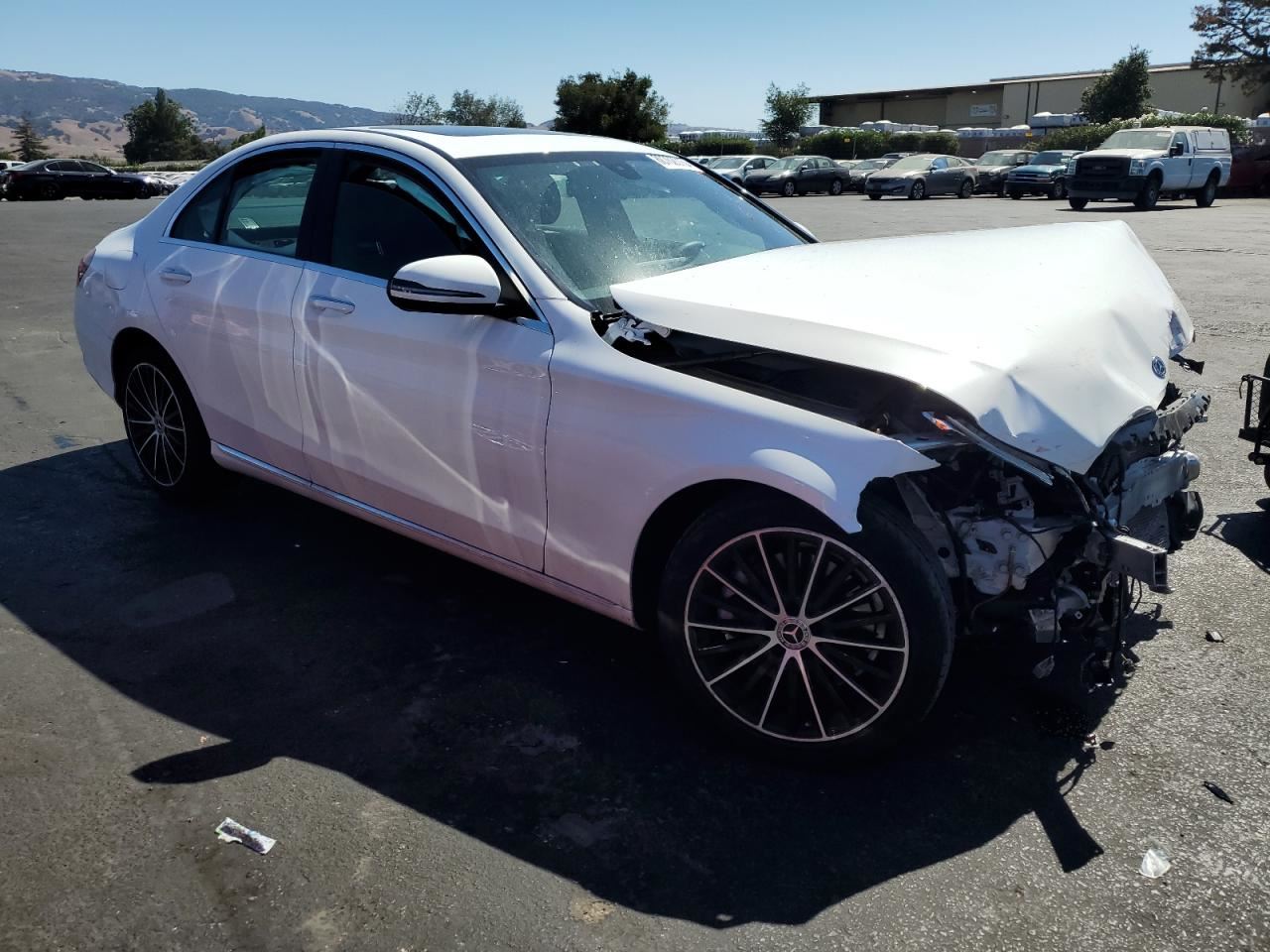 RIGHT FRONT WIPER ARM OEM 2022 MERCEDES-BENZ C300 205 820 35 01 - Image 4