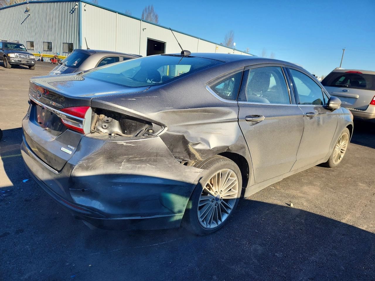 LEFT BLK FRONT HEADREST OEM 2017 FORD FUSION HS7Z-54611A08-AF - Image 4