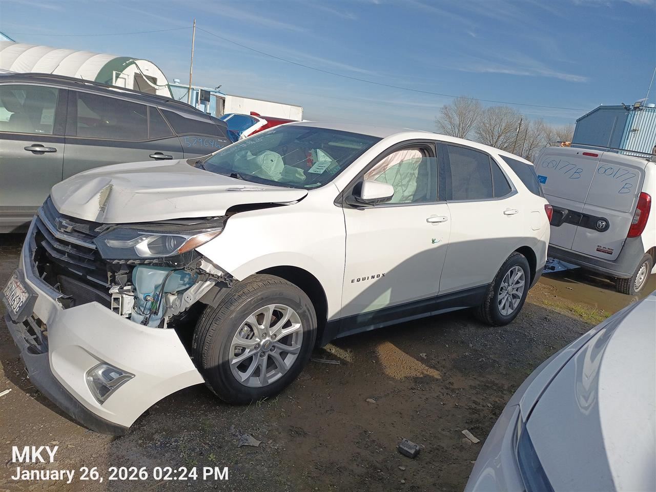 LEFT FRONT WIPER ARM OEM 2022 CHEVROLET EQUINOX 84660019 - Image 4