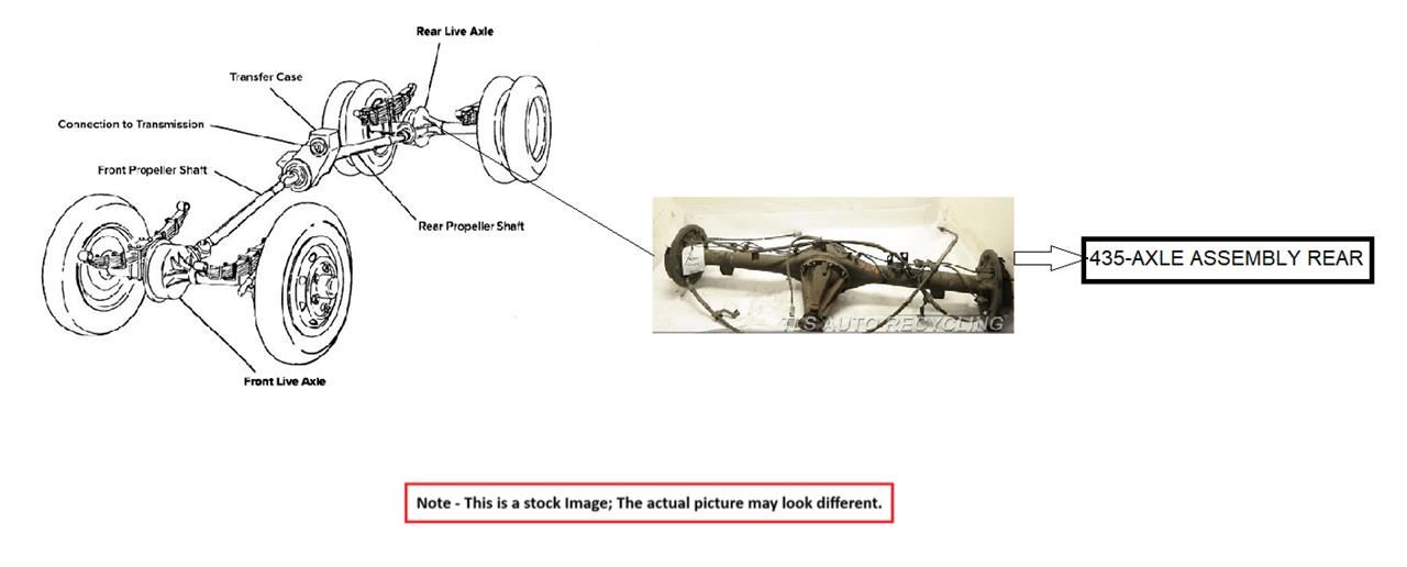 REAR AXLE DIFFERENTIAL ASSEMBLY OEM 15-20 CHEVROLET COLORADO 1YR WRNTY - Image 1