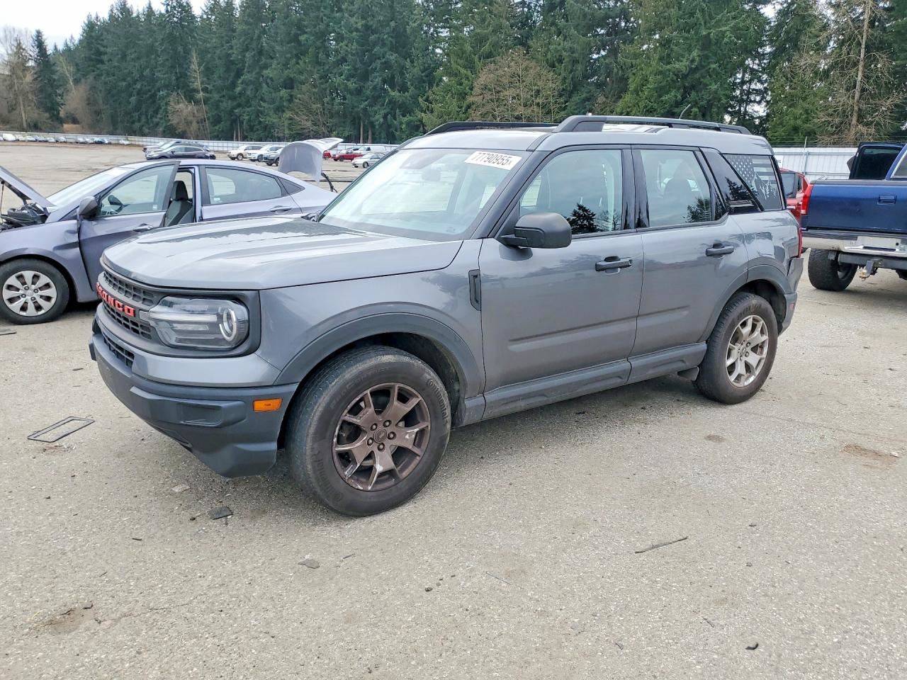 LEFT BLK REAR HEADREST OEM 2023 FORD BRONCOSPT M1PZ78611A08LA - Image 1