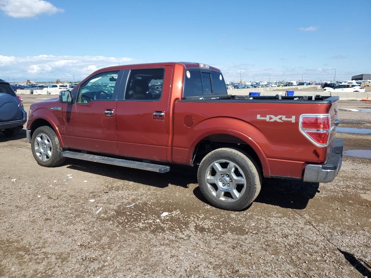 LEFT TAN REAR HEADREST OEM 2014 FORD F150 - Image 3