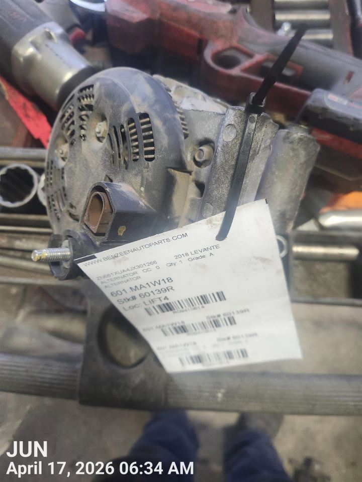 LEVANTE 2018 Alternator 9410614 - Image 2