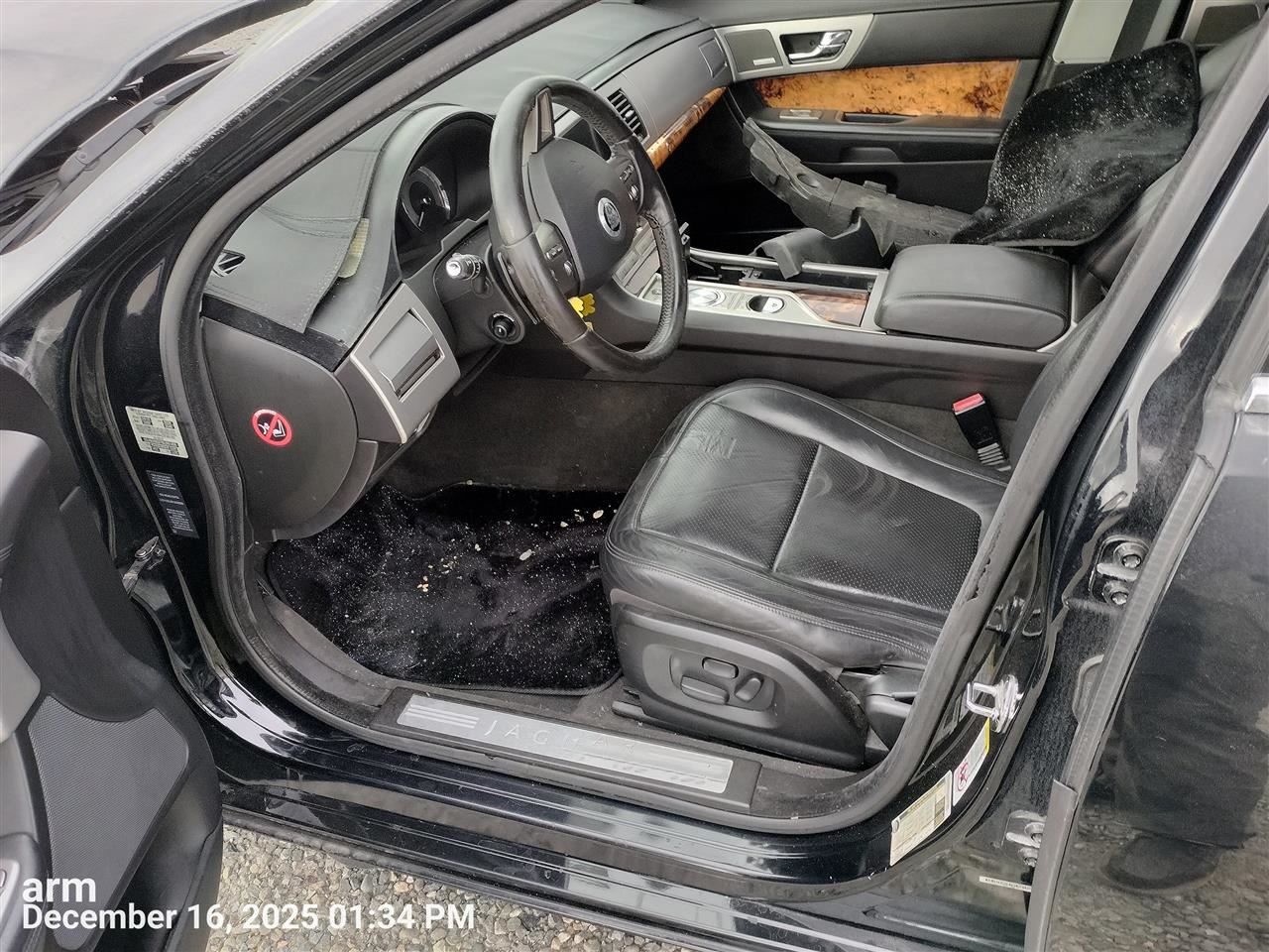 LEFT FRONT WIPER ARM OEM 2017 JAGUAR XF C2Z2264 - Image 2