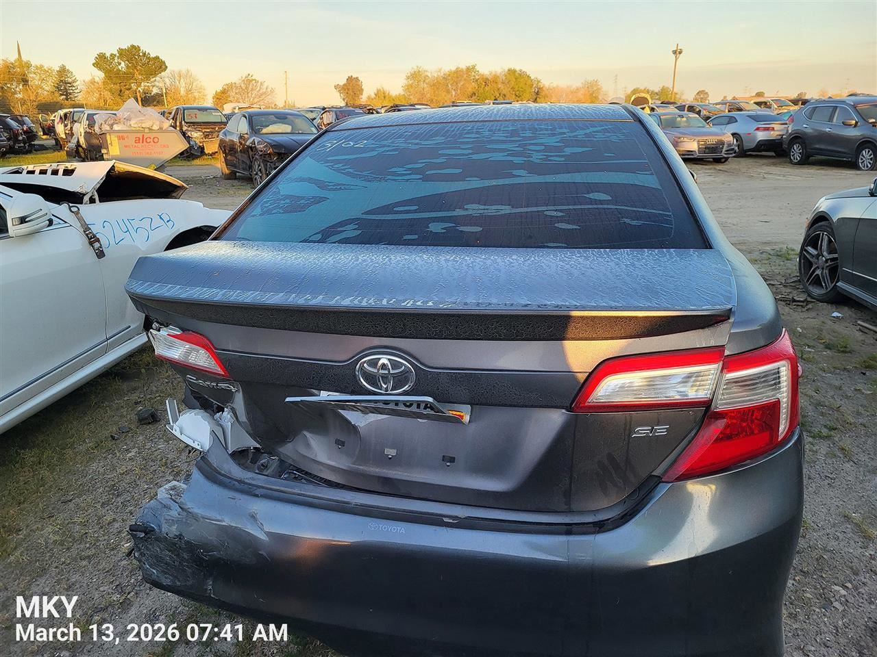 RIGHT TAIL LAMP OEM 12-14 TOYOTA CAMRY 1YR WRNTY 8158006380 - Image 1