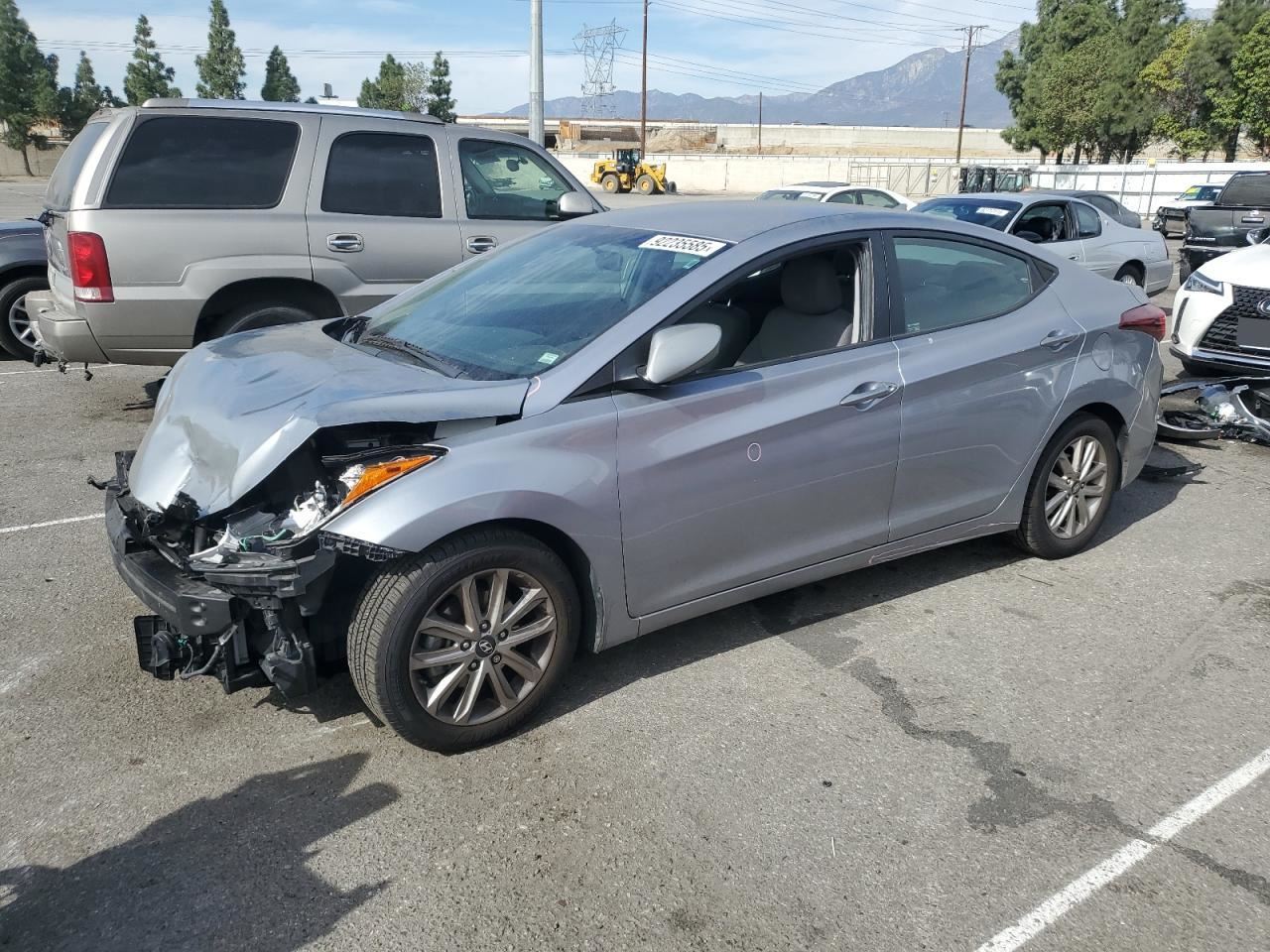 DRIVER WHEEL AIR BAG ONLY OEM 11-16 HYUNDAI ELANTRA - Image 2