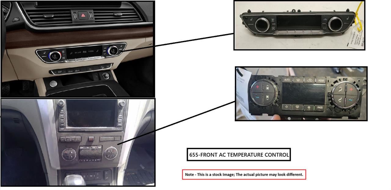 Temperature Control Fits 01-04 TACOMA 12544605 - Image 1