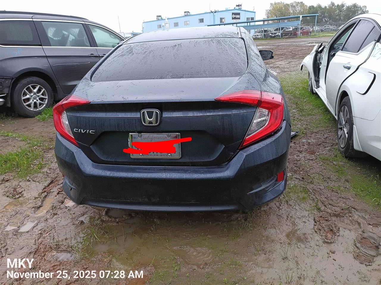 LEFT FRONT SPINDLE KNUCKLE OEM 16-21 HONDA CIVIC - Image 1