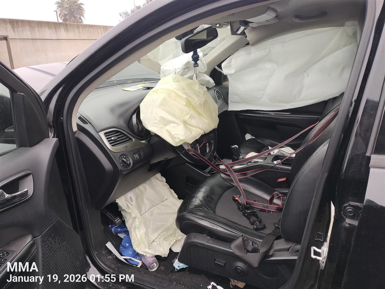 RIGHT FRONT WIPER ARM OEM 2017 DODGE JOURNEY 68235447AA - Image 2