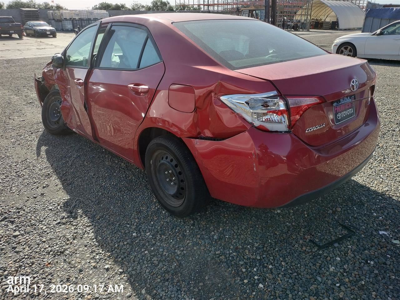 RADIATOR FAN MOTOR/ASSEMBLY OEM 14-19 TOYOTA COROLLA - Image 4