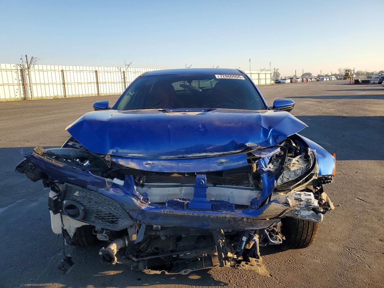 REAR DRIVER SEAT AIR BAG ONLY OEM 17-21 HONDA CIVIC 78055TGHA01 - Image 5