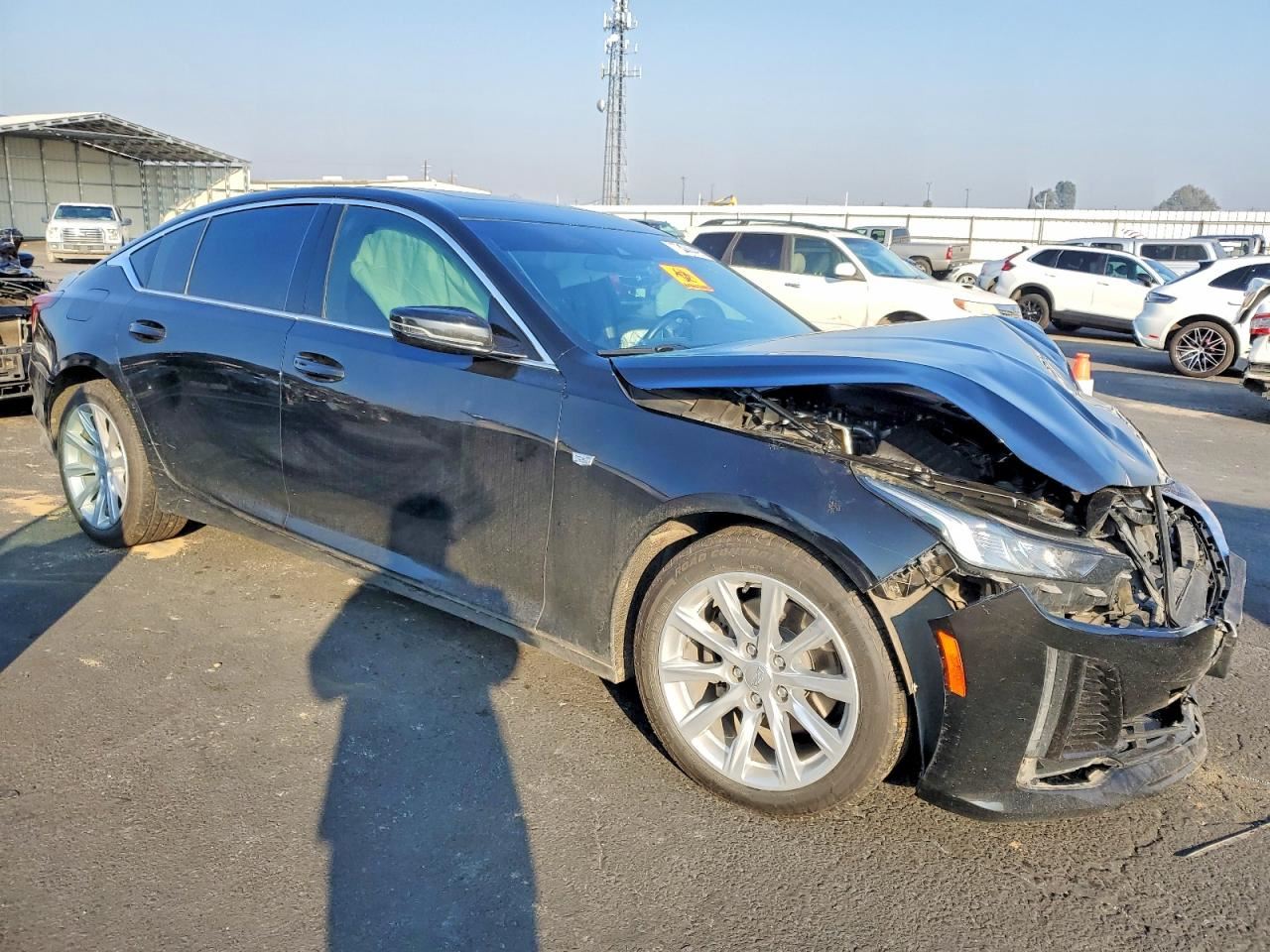 RIGHT BLK FRONT HEADREST OEM 2020 CADILLAC CT5 84630603 - Image 5