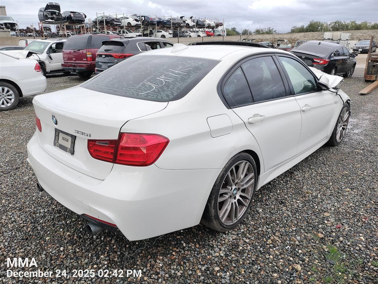 LEFT FRONT WIPER ARM OEM 2014 BMW 335I 61-61-9-465-070 - Image 5