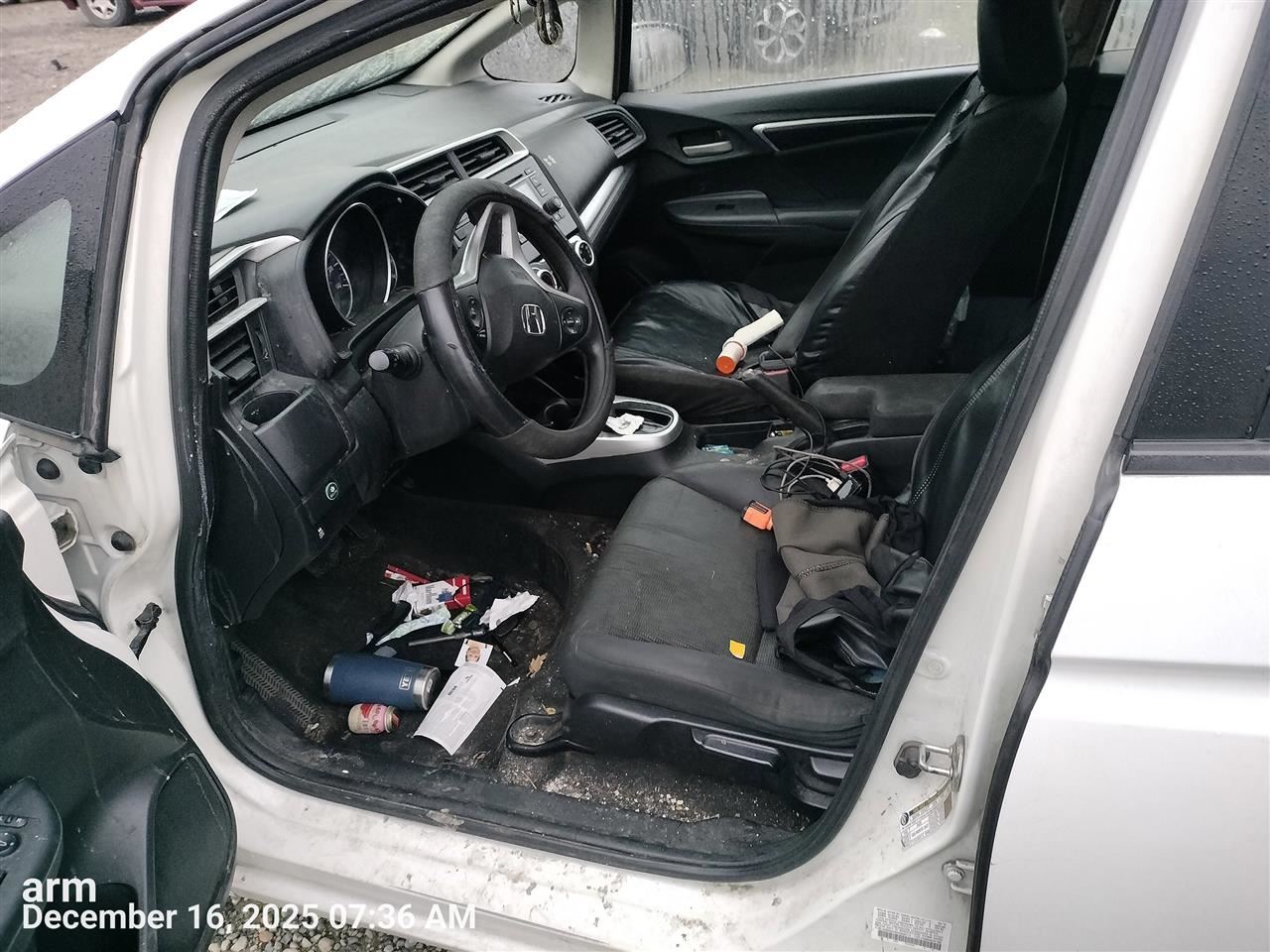 LEFT FRONT WIPER ARM OEM 2020 HONDA FIT 76600T5RA01 - Image 3