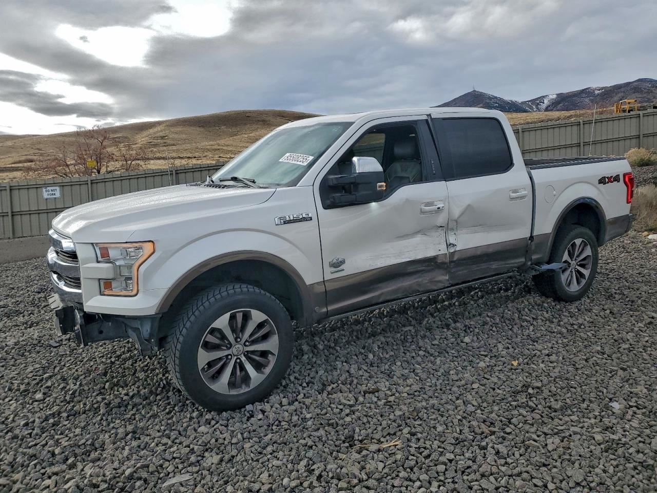 LEFT BWN REAR HEADREST OEM 2016 FORD F150 FU5Z78611A09AB - Image 1