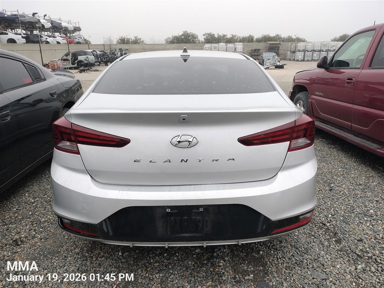LEFT GRY FRONT HEADREST OEM 2019 HYUNDAI ELANTRA 88700F3001YJA - Image 5