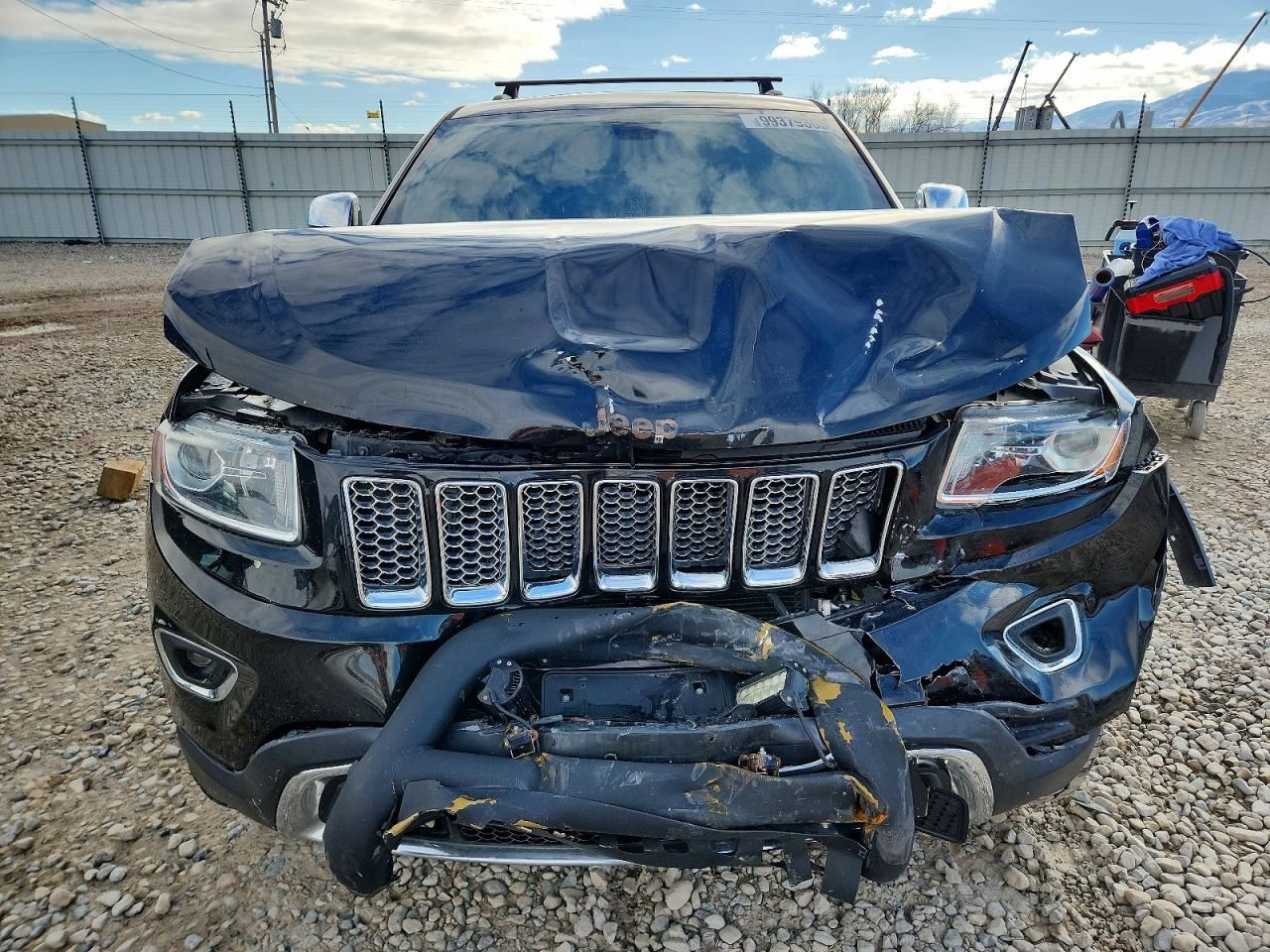 LEFT BLK REAR DOOR ASSEMBLY OEM 11-22 JEEP GRANDCHER - Image 5