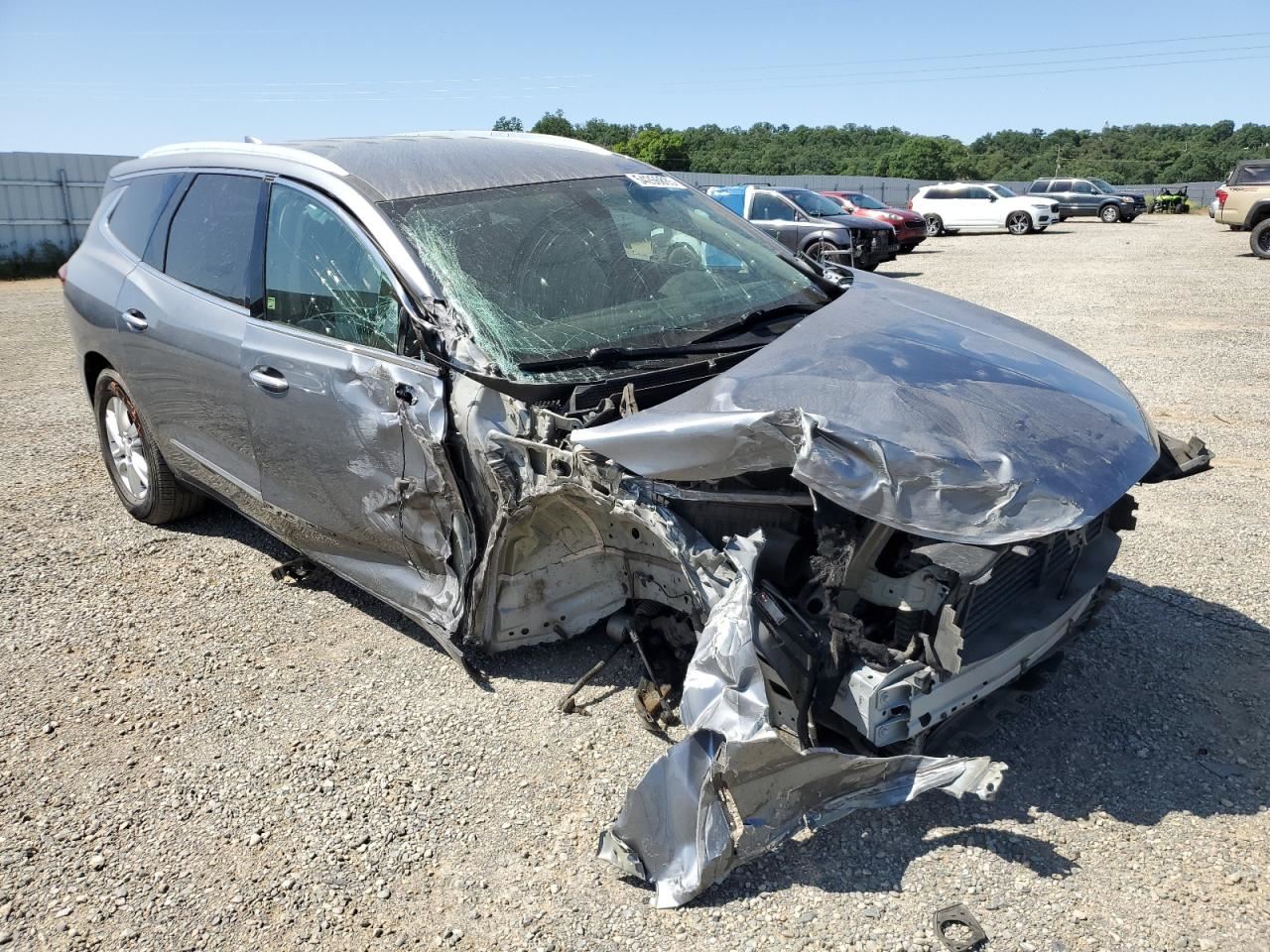 RIGHT TAN REAR HEADREST OEM 2019 BUICK ENCLAVE - Image 5