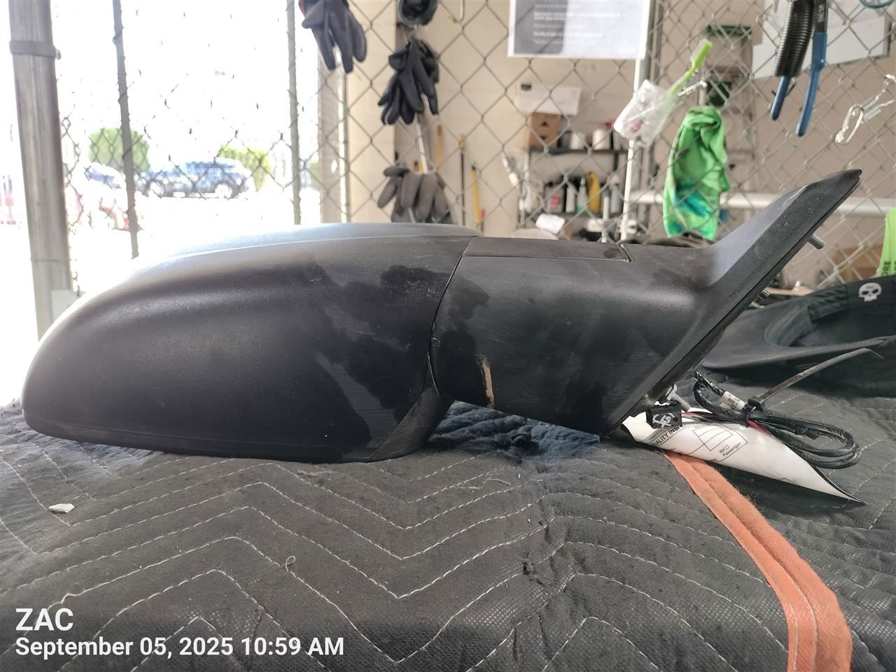RIGHT BLK SIDE VIEW MIRROR OEM 13-22 DODGE RAM1500 1YR WRNTY - Image 4