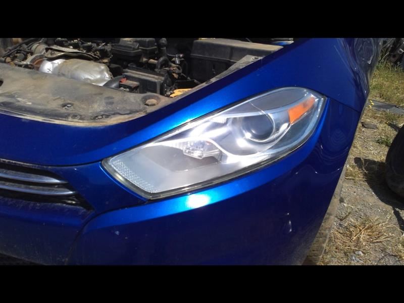 Used 2016 Dodge Dart Lights Headlight L Left Halogen, Chrome Back