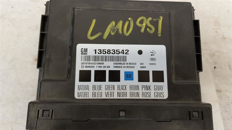 Chassis ECM Body Control BCM Right Hand Dash Coupe Fits 12