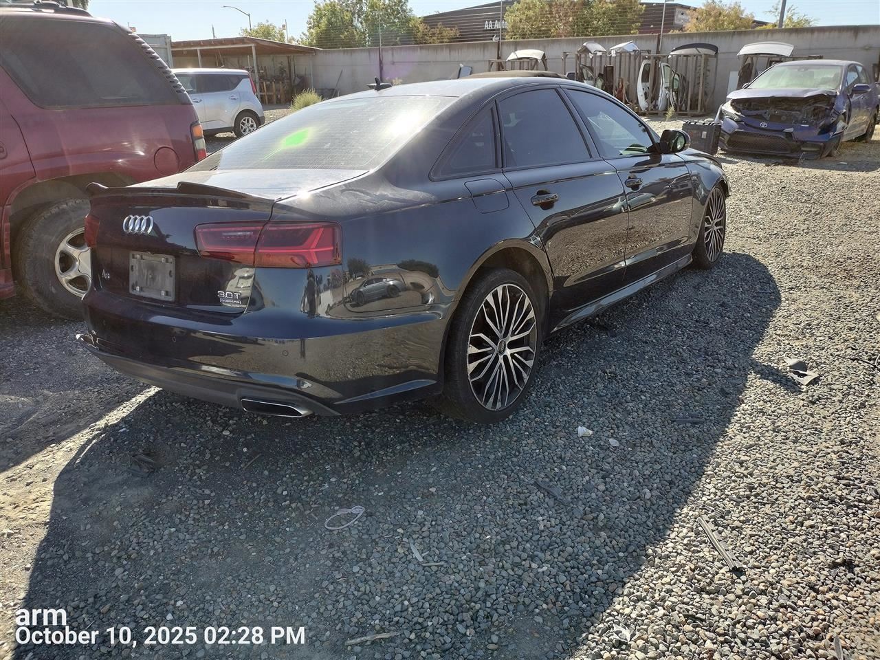 BLUE DECKLID TAILGATE OEM 12-18 A6 AUDI - Image 3