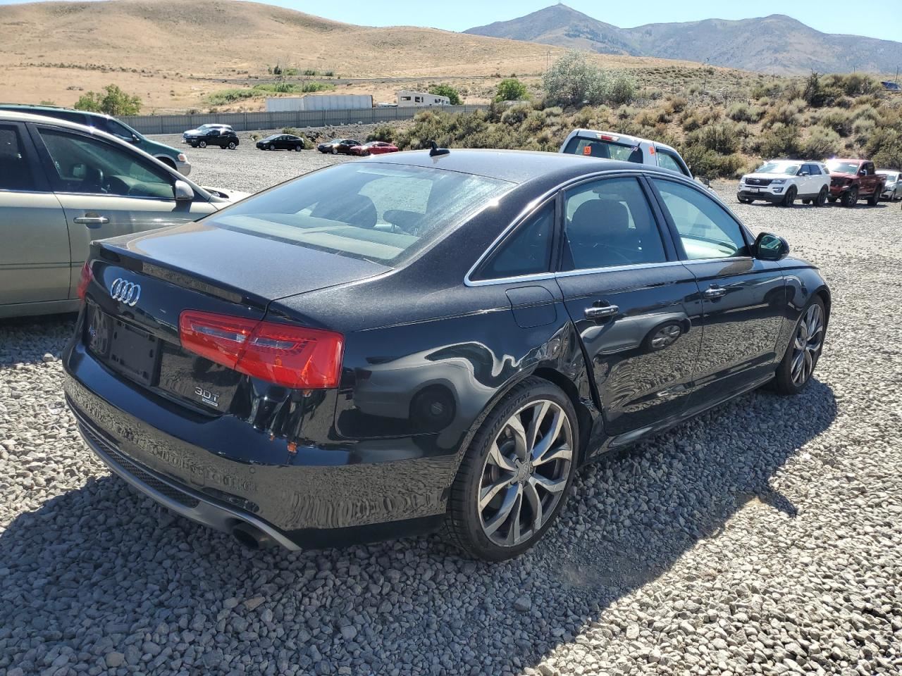 BLK REAR HEADREST OEM 2012 A6 AUDI - Image 4