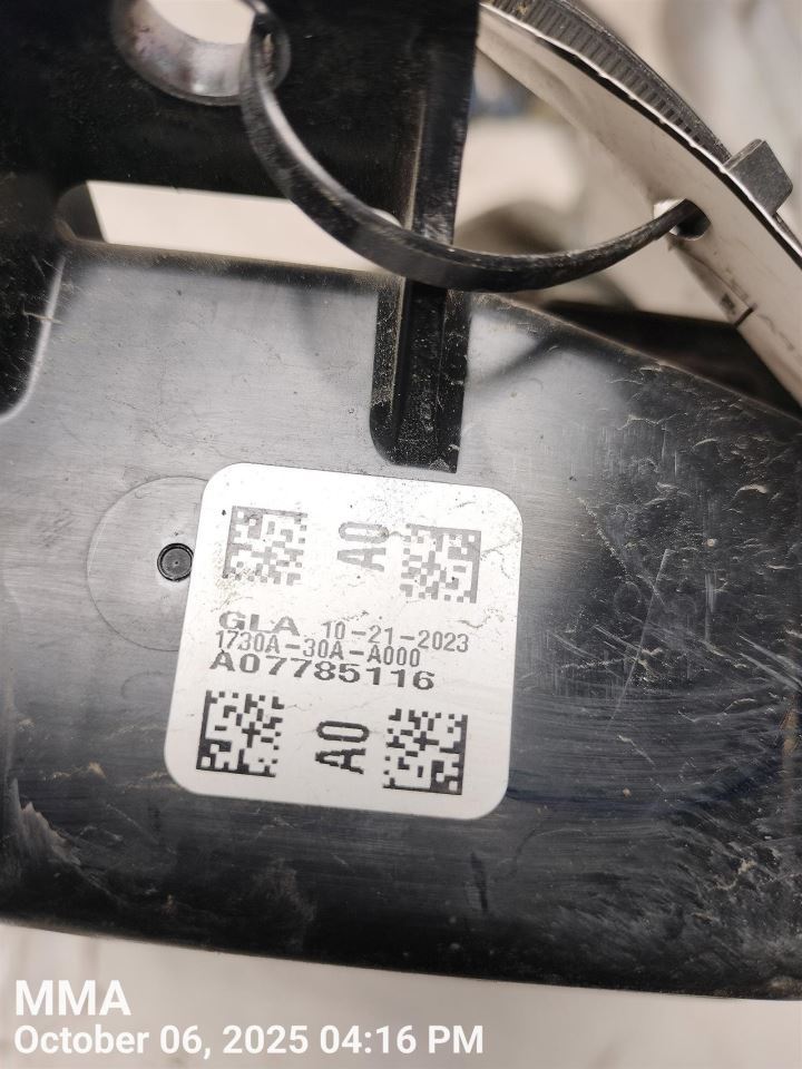 FUEL VAPOR CHARCOAL CANISTER OEM 2024 HONDA ACCORD 1730A-30A-A000 - Image 3