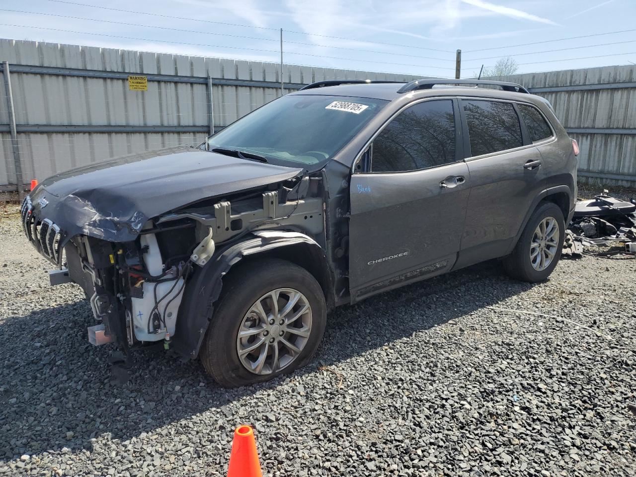 DRIVER ROOF AIR BAG 68371577AC 2019-2023 JEEP CHEROKEE - Image 2