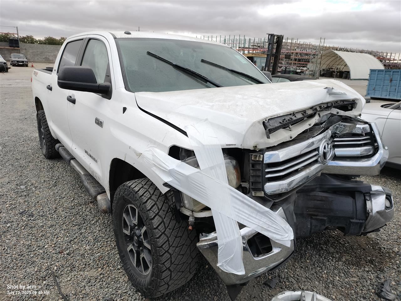 LEFT FRONT WIPER ARM OEM 2015 TOYOTA TUNDRA 852210C020 - Image 4