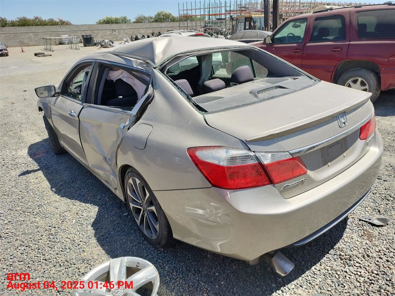 GOLD RIGHT SIDE VIEW MIRROR 2013-2017 HONDA ACCORD - Image 2