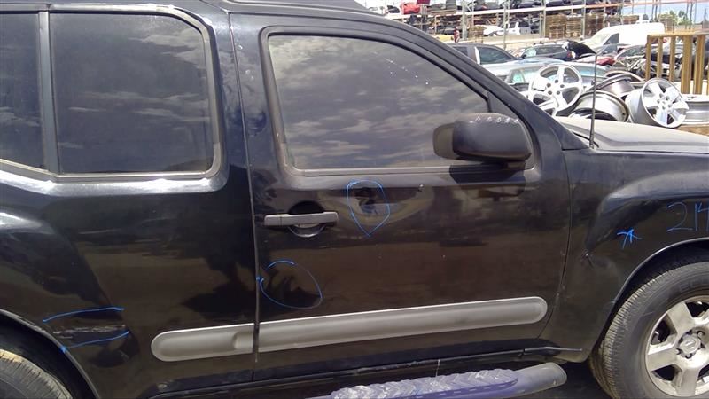 Black Passenger Front Door Assembly 5D2 Fits 2005-2011 Nissan Xterra OEM - Image 1