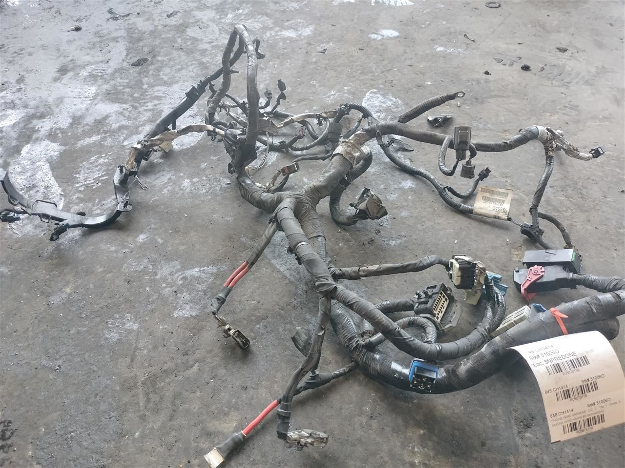 ENGINE WIRE HARNESS OEM 2014 CHRYSLER TOWN COUN 68164385AC - Image 3