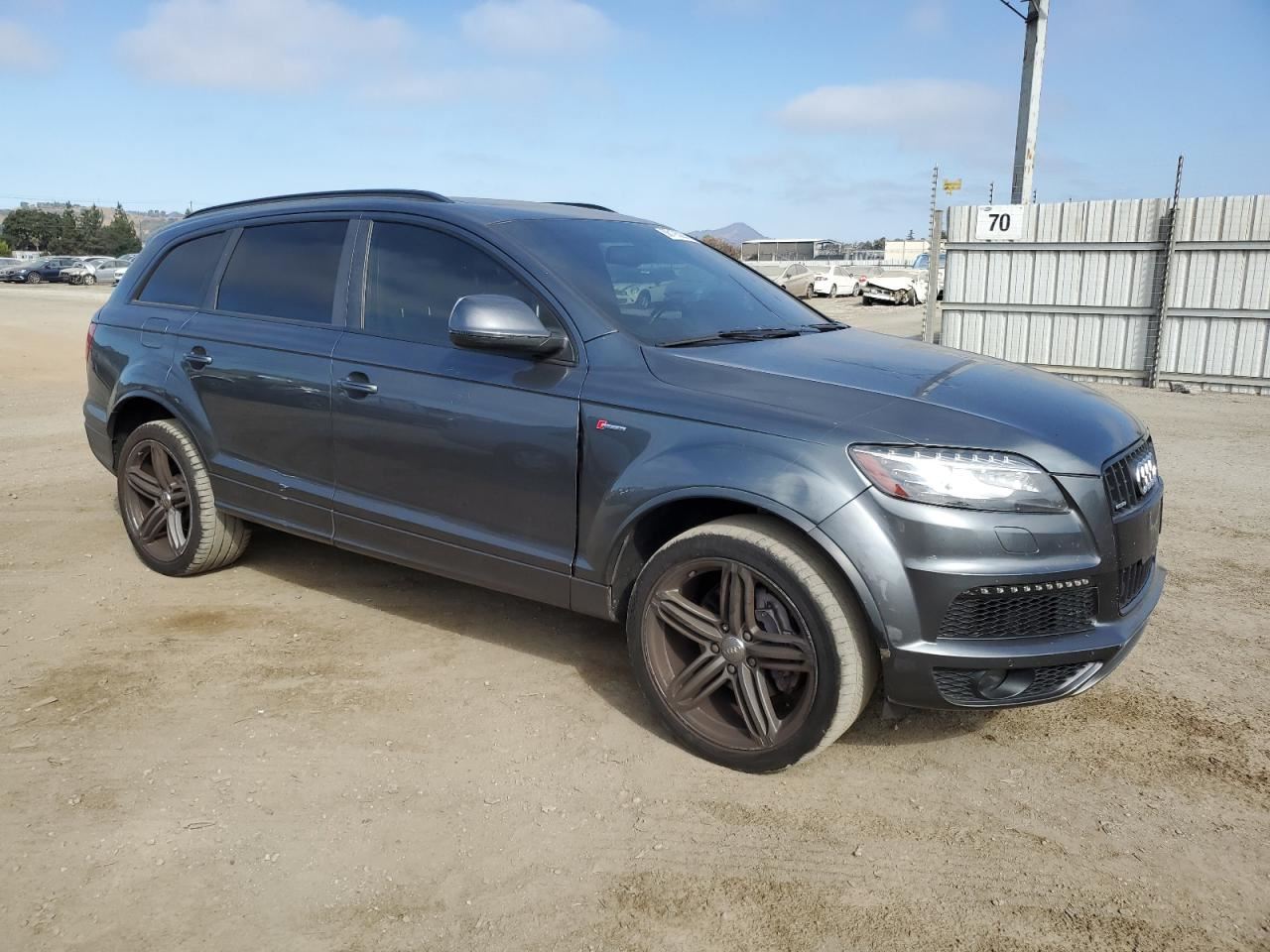 RIGHT BLK REAR HEADREST OEM 2013 Q7 AUDI - Image 5