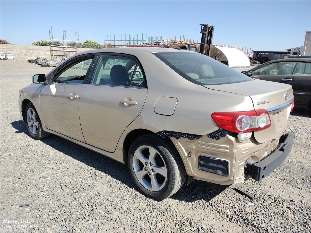 RADIATOR FAN MOTOR/ASSEMBLY OEM 09-13 TOYOTA COROLLA - Image 4