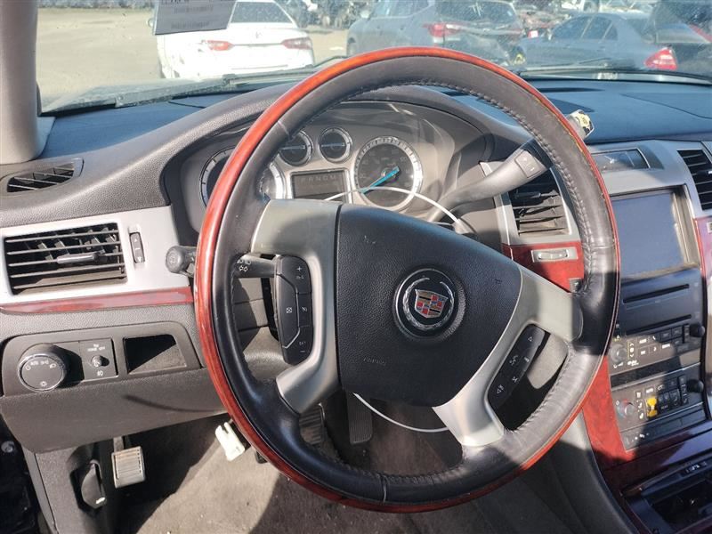 2009-2014 Cadillac Escalade Wood Leather Steering Wheel Only 22947787 OEM. - Image 1