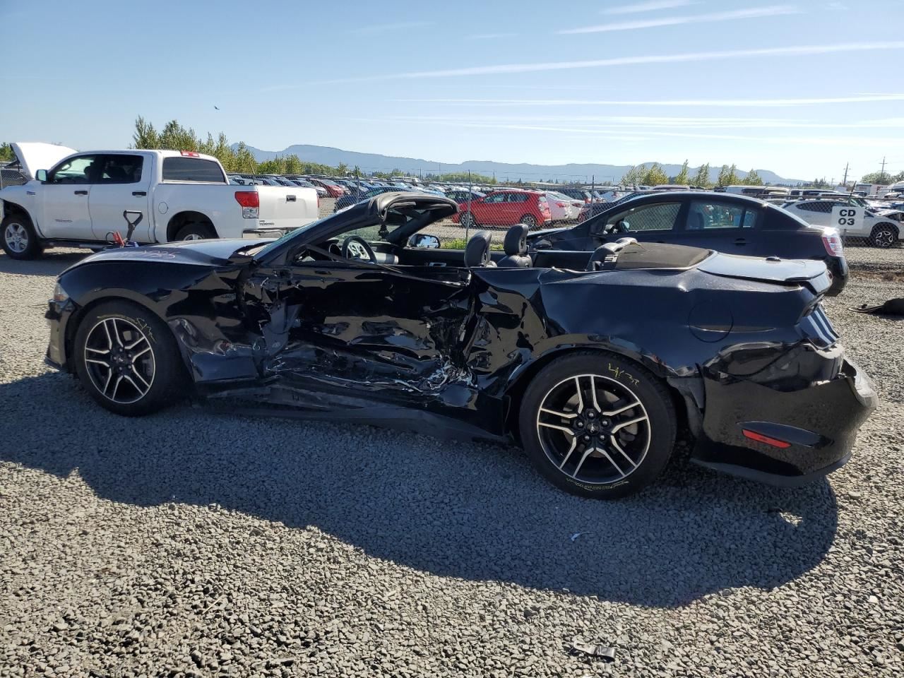 RADIATOR FAN MOTOR/ASSEMBLY OEM 15-23 FORD MUSTANG - Image 3