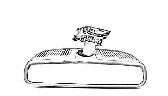 INTERIOR REAR VIEW MIRROR OEM 10-13 CADILLAC ESCALAESV 1YR WRNTY 22915244 - Image 1