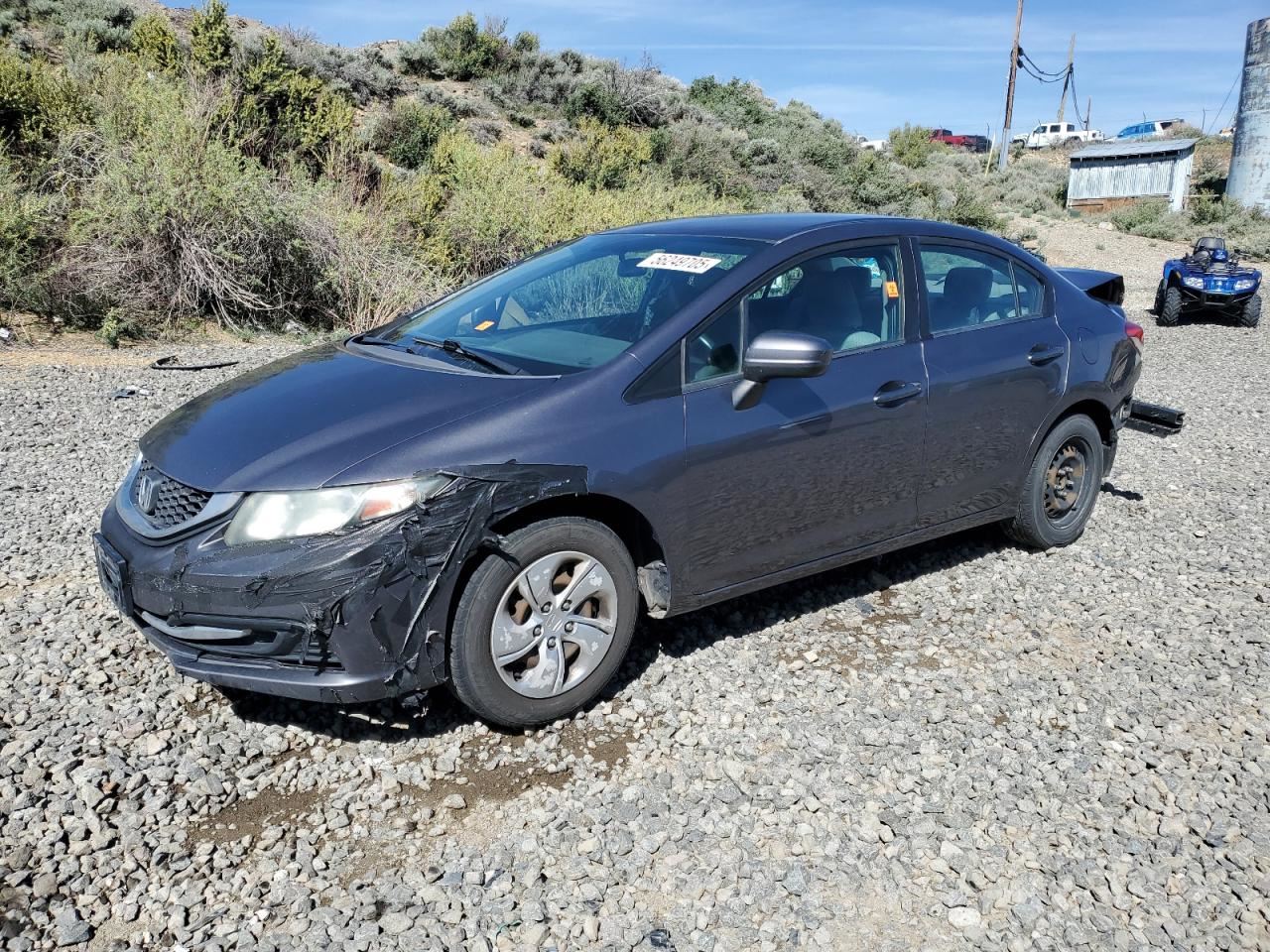 FUEL VAPOR CHARCOAL CANISTER OEM 2013 HONDA CIVIC 17011-TR0-L01 - Image 2