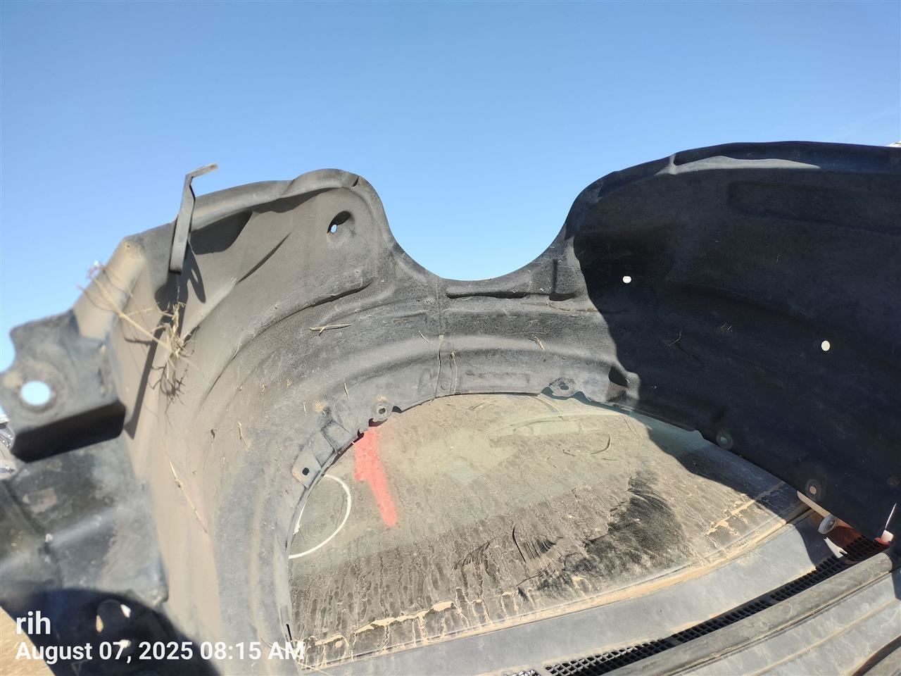 RIGHT FRONT PLASTIC INNER FENDER OEM 2013 LEXUS ES300H 53875-33200 - Image 1