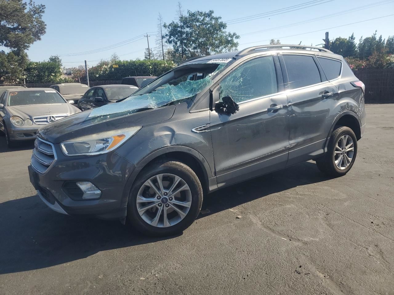 LEFT BLK FRONT HEADREST OEM 2015 FORD ESCAPE FJ5Z78611A08BJ - Image 2