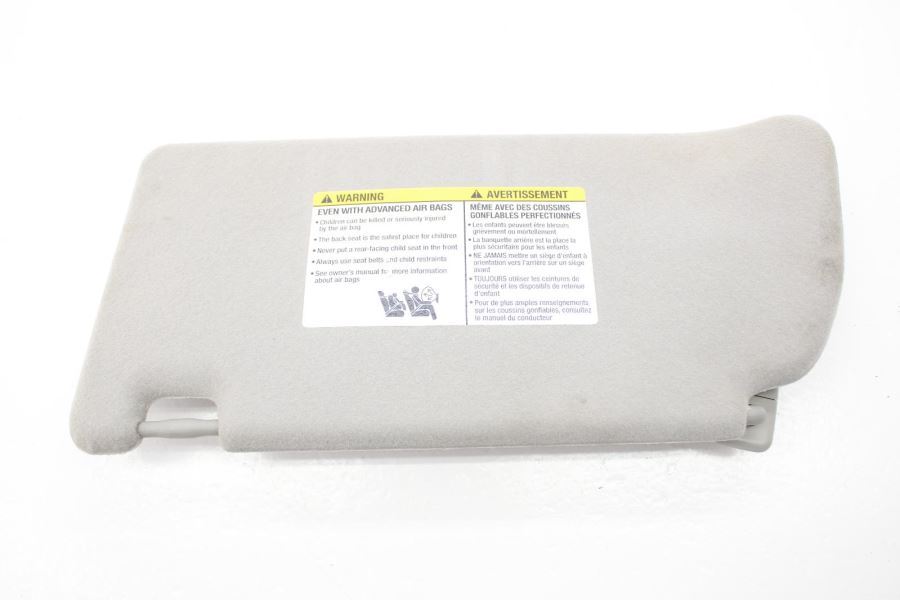 1987-1989 Nissan 300ZX Z31 2+2 Passenger Right Tan Sun Visor SMALL